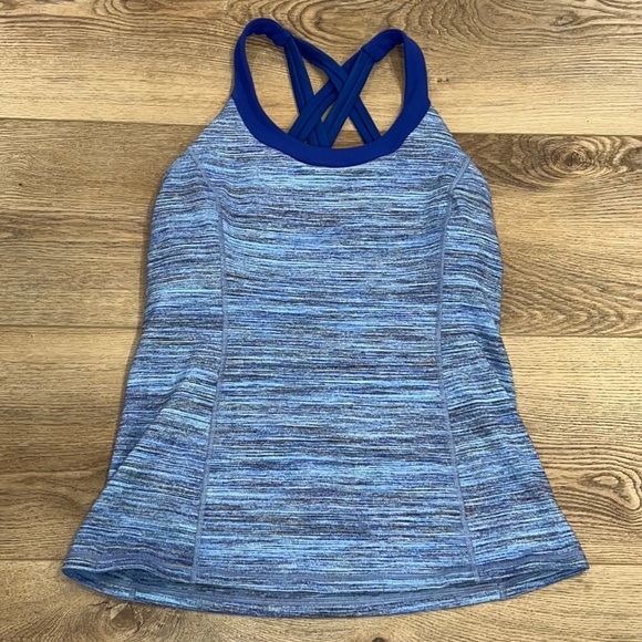lululemon athletica Tops Lululemon Workout Tank With Built In Bra
